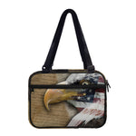 American Land Of Liberty Print Double Strap Bible Bag