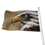 American Land Of Liberty Print Flag