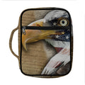 American Land Of Liberty Print Front Pocket Bible Bag