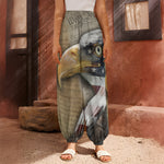American Land Of Liberty Print Harem Pants