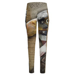 American Land Of Liberty Print High-Waisted Pocket Leggings