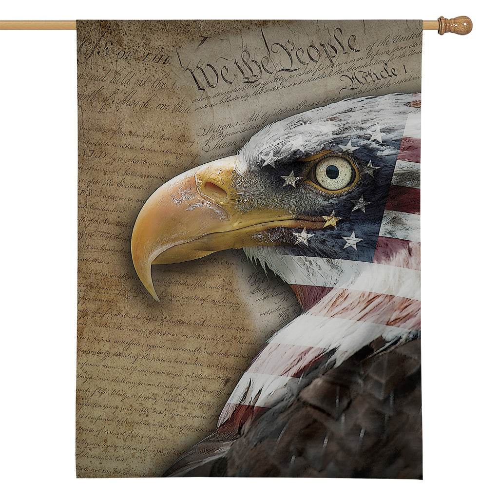 American Land Of Liberty Print House Flag