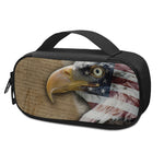 American Land Of Liberty Print Insulin Cooler Travel Case