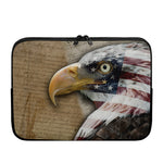 American Land Of Liberty Print Laptop Sleeve