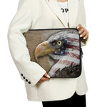 American Land Of Liberty Print Laptop Sleeve