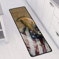 American Land Of Liberty Print Long Kitchen Mat