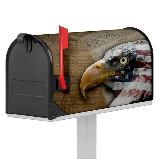 American Land Of Liberty Print Mailbox Cover