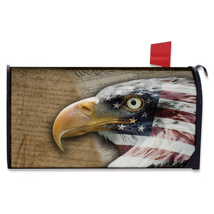American Land Of Liberty Print Mailbox Cover