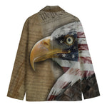 American Land Of Liberty Print Men's Blazer