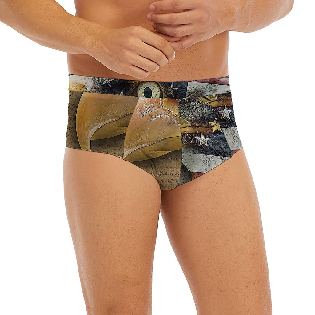 American Land Of Liberty Print Men's Briefs