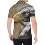 American Land Of Liberty Print Men's Shirt