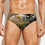 American Land Of Liberty Print Men's Swim Briefs