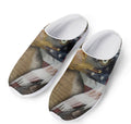 American Land Of Liberty Print Mesh Casual Shoes