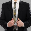American Land Of Liberty Print Necktie
