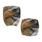 American Land Of Liberty Print Office Chair Cover