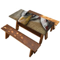 American Land Of Liberty Print Picnic Table Cover