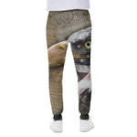 American Land Of Liberty Print Scuba Joggers