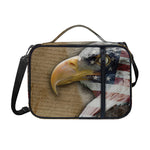 American Land Of Liberty Print Shoulder Strap Bible Bag