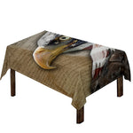 American Land Of Liberty Print Tablecloth
