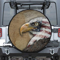American Land Of Liberty Print Tire Cover