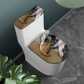 American Land Of Liberty Print Toilet Lid And Tank Cover Set