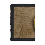 American Land Of Liberty Print Trifold Wallet