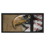 American Land Of Liberty Print Trifold Wallet