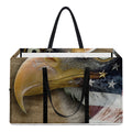 American Land Of Liberty Print Utility Tote Bag
