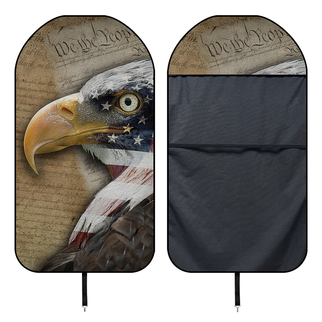 American Land Of Liberty Print Waterproof Car Seat Cover