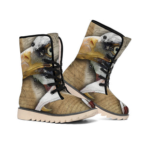 American Land Of Liberty Print Winter Boots