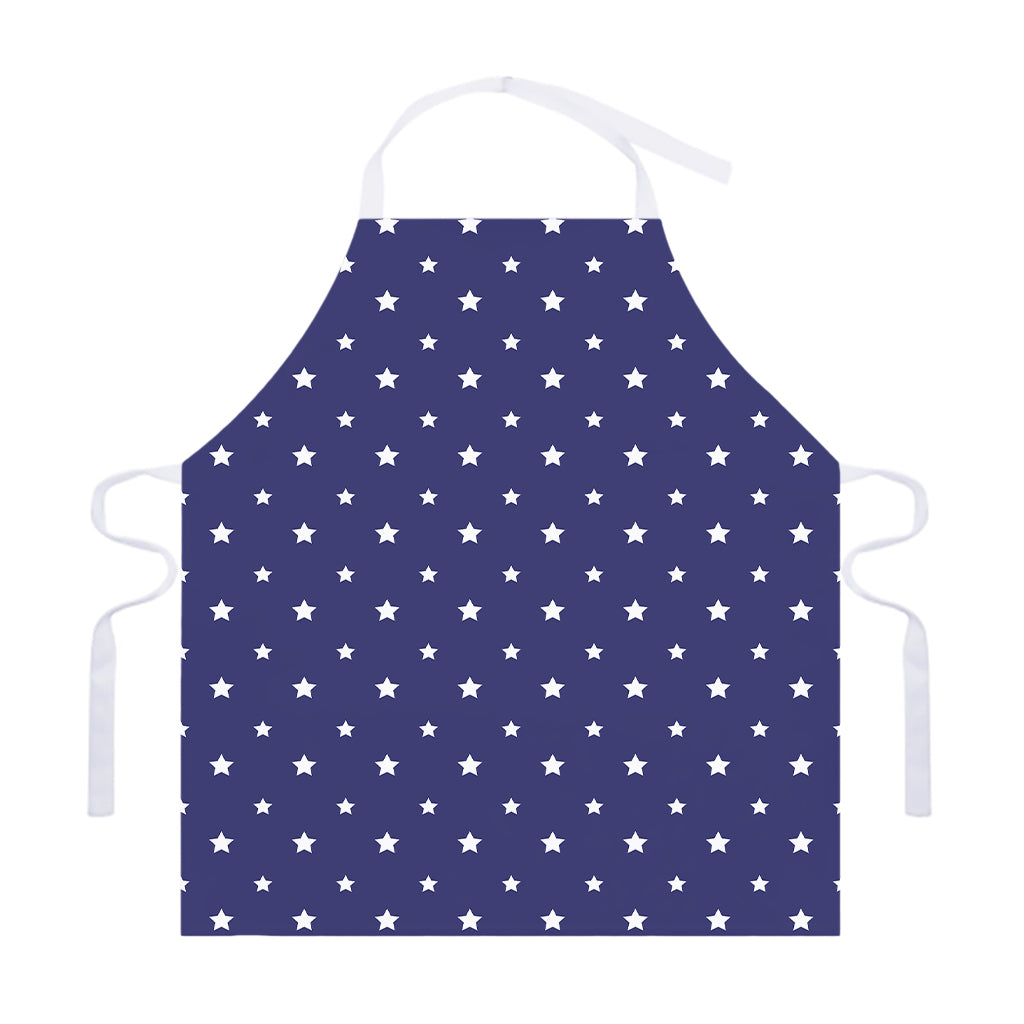 American Little Star Pattern Print Adjustable Apron