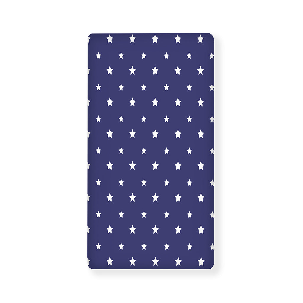 American Little Star Pattern Print Baby Crib Sheet