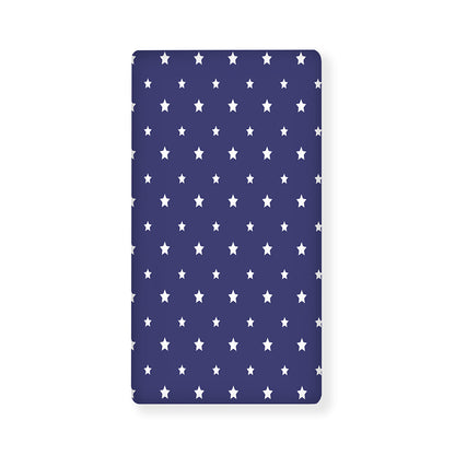 American Little Star Pattern Print Baby Crib Sheet