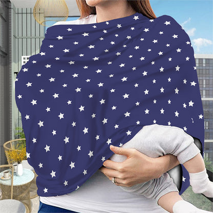American Little Star Pattern Print Baby Seat Cover