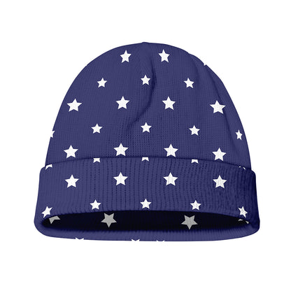 American Little Star Pattern Print Beanie