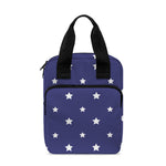 American Little Star Pattern Print Bible Tote Bag