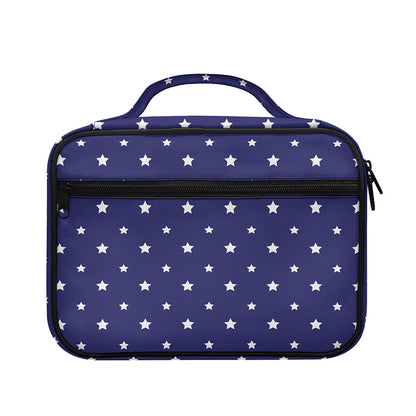 American Little Star Pattern Print Briefcase Bible Bag