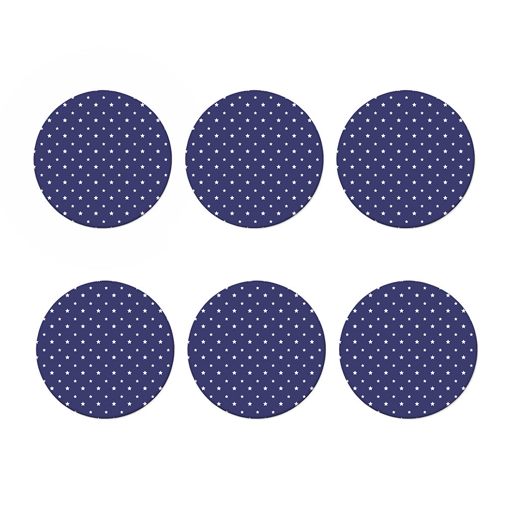 American Little Star Pattern Print Coaster Set