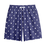 American Little Star Pattern Print Cotton Shorts