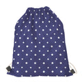 American Little Star Pattern Print Drawstring Bag