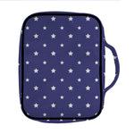 American Little Star Pattern Print Front Pocket Bible Bag