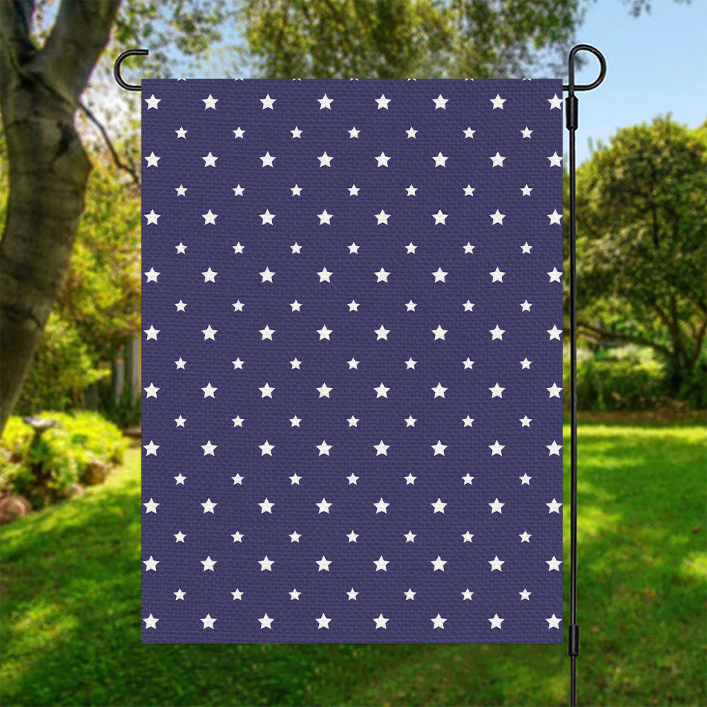 American Little Star Pattern Print Garden Flag