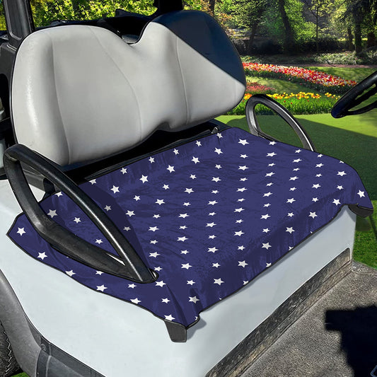 American Little Star Pattern Print Golf Cart Seat Cover