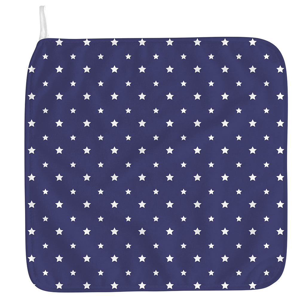American Little Star Pattern Print Hand Towel