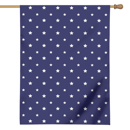 American Little Star Pattern Print House Flag