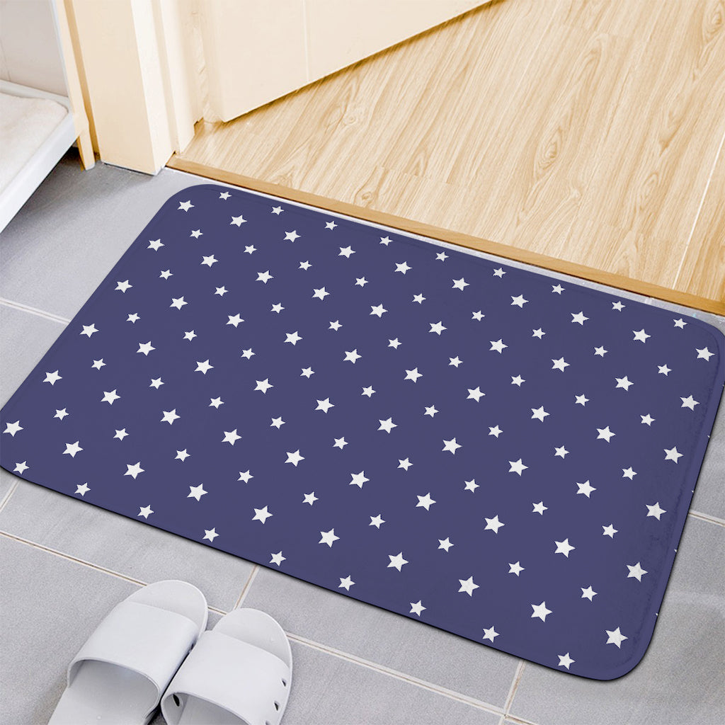 American Little Star Pattern Print Indoor Door Mat