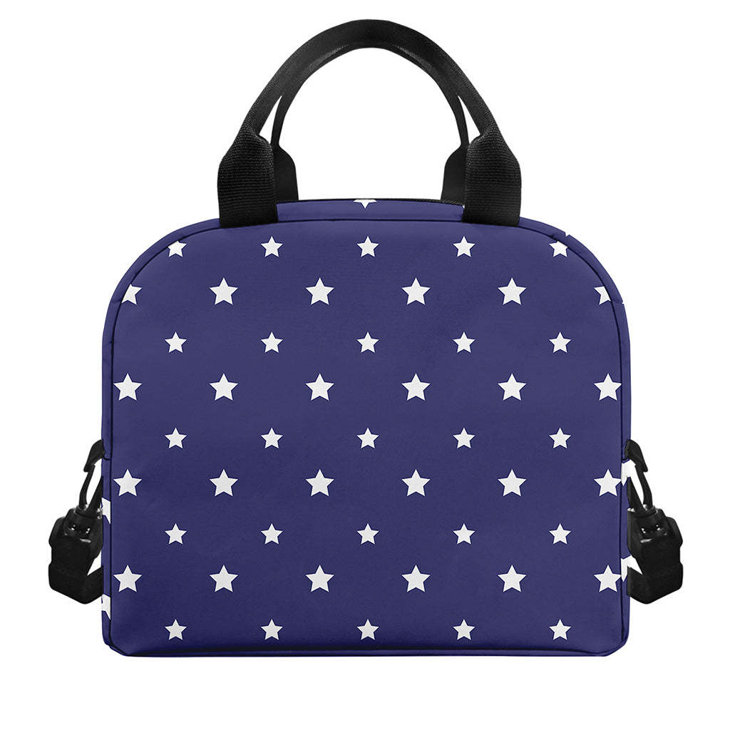 American Little Star Pattern Print Insulated Lunch Bag