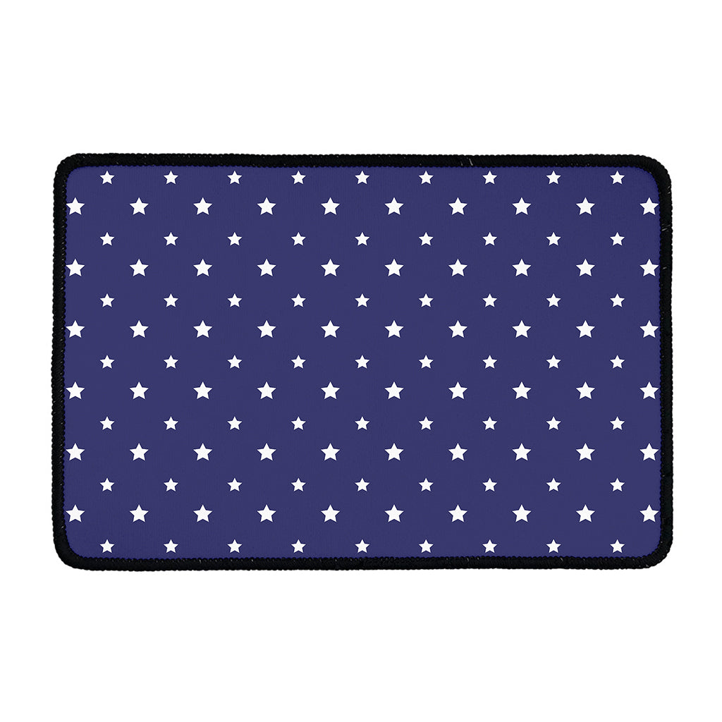 American Little Star Pattern Print Kitchen Mat
