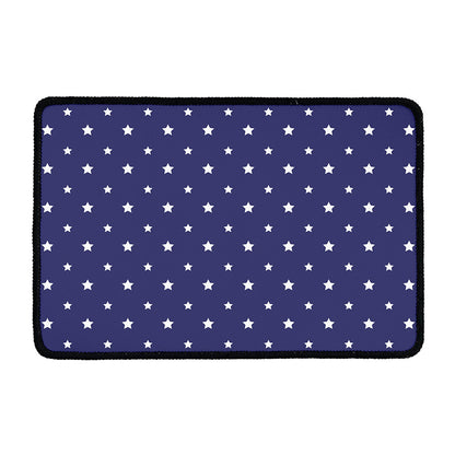 American Little Star Pattern Print Kitchen Mat