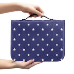 American Little Star Pattern Print Leather Bible Cover